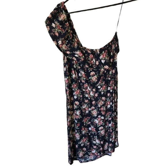 Vintage Y2K Floral asymmetrical dress cottacore fall & summer dress - Picture 1 of 7